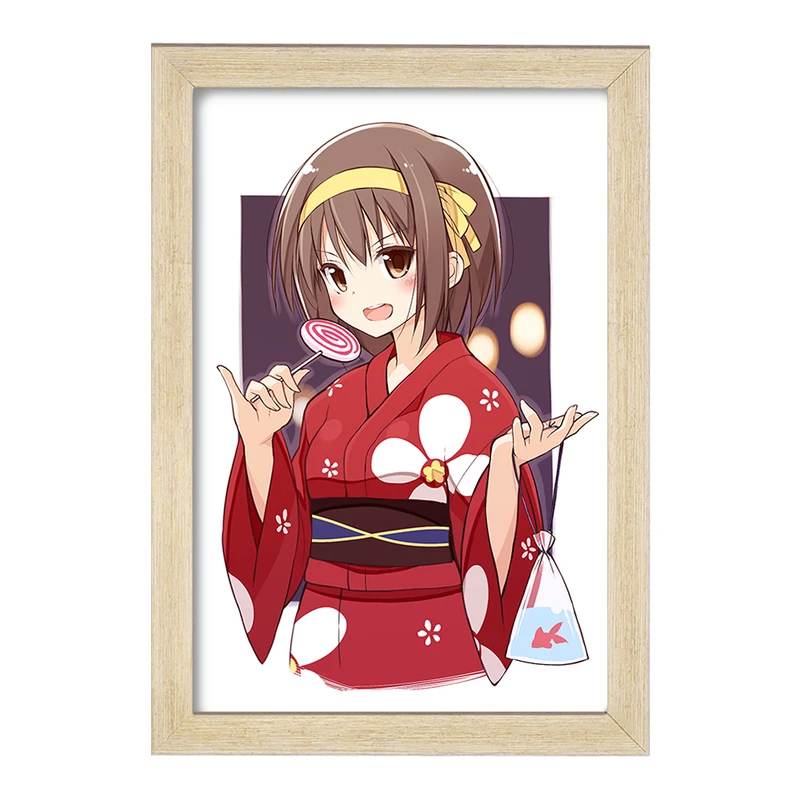 تابلو خندالو مدل هاروهی انیمه ناپدید شدن هارومی سوزومیا The Disappearance of Haruhi Suzumiya  کد 23160