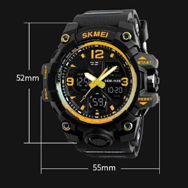 ساعت مچی عقربهای مردانه اسکمی مدل 1155 ساعت مچی عقربهای مردانه اسکمی مدل 1155