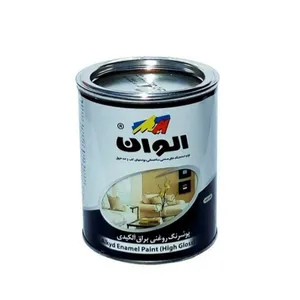 رنگ روغنی سفید الوان کد 100 حجم 1000میلی لیتر