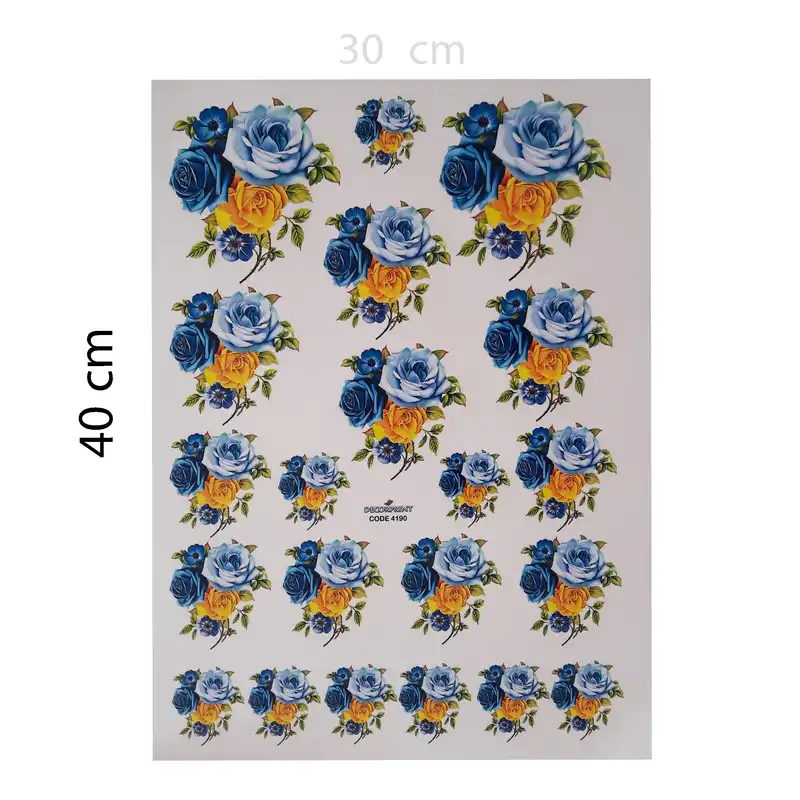 برچسب ترنسفر مدل رز 22