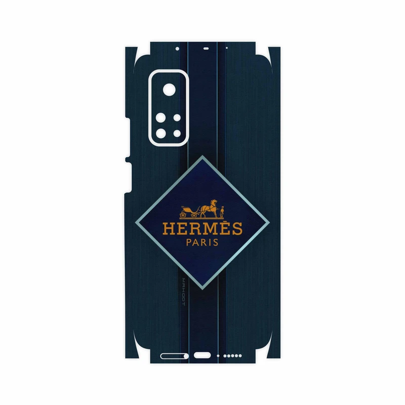 برچسب پوششی ماهوت مدل Hermes-Logo-FullSkin مناسب برای گوشی موبایل شیائومی Mi 10T Pro 5G