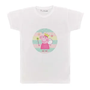 تی شرت بچگانه پرمانه طرح پپا پیگ کد pmt.4740