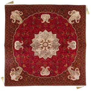 رومیزی ترمه مدل سرمه کد 23