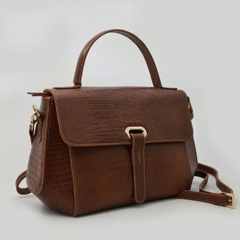 کیف دوشی زنانه مدل هیرا چرم طبیعی کد S600