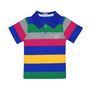 پولوشرت پسرانه طرح KIDS کد 2-699
