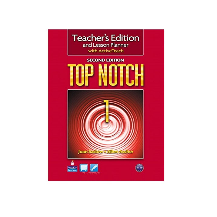 قیمت و خرید کتاب Top Notch 1 Teacher book اثر Joan Saslow انتشارات