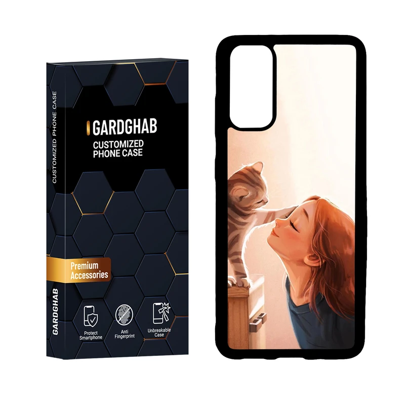 کاور گارد قاب مدل دور ژله ای دخترانه مناسب برای گوشی موبایل سامسونگ Galaxy S20