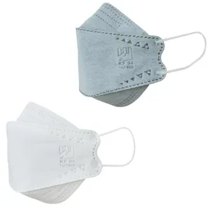 ماسک تنفسی بهسا مدل سه بعدی 3D-BSA-06-GrWw بسته 6 عددی