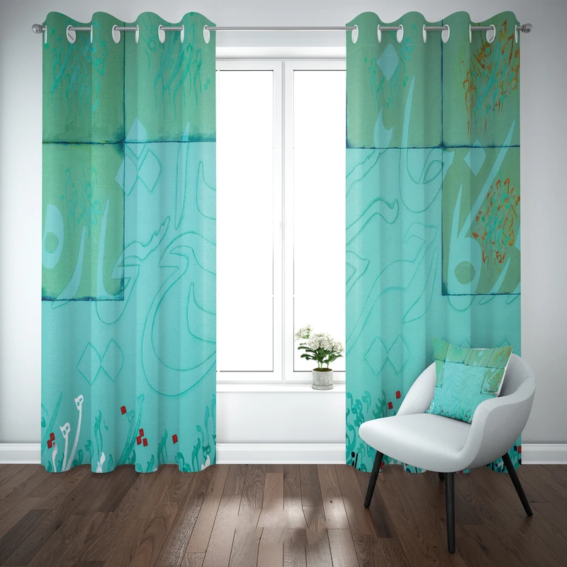 پرده مدل b2088 سایز 140×280 سانتی متر