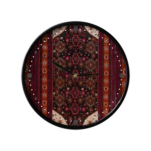 ساعت دیواری مدوپد طرح قالیچه بلوچ سراسر مدل C-balouch49