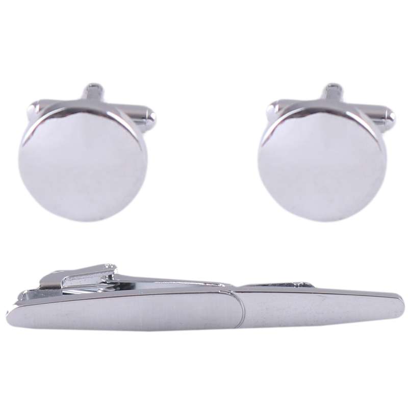 ست دکمه سردست و گیره کراوات مردانه مدل GD-101952