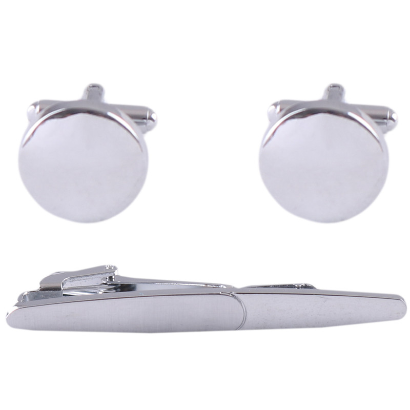 ست دکمه سردست و گیره کراوات مردانه مدل GD-101952