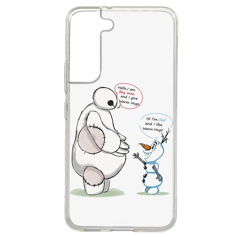 کاور طرح Olaf & Baymax مناسب برای گوشی موبایل سامسونگ Galaxy S22 Plus