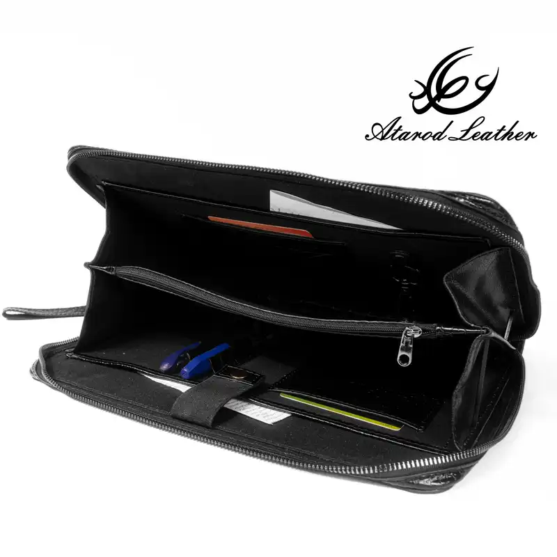 کیف دستی چرم عطارد مدل چرم طبیعی کد K26