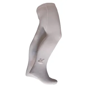 جوراب شلواری دخترانه تابش ایران پود مدل نخ پنبه طرح Khargoosh.sefid,shiri