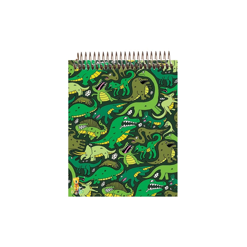 دفتر نقاشی 50 برگ بانیبو مدل  دایناسور کد 292