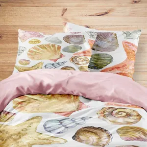 سرویس روتختی مدوپد طرح مهمانی دریا مدل mod00554 یک نفره 4 تکه