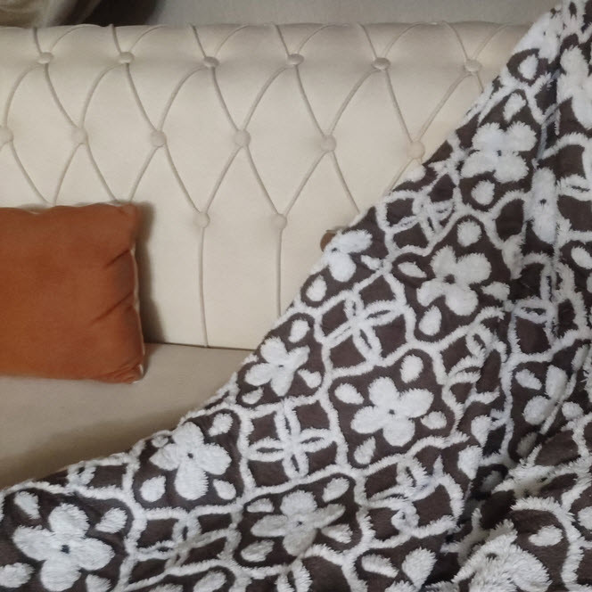 شال مبل مدل ببعی سایز 180×200 سانتیمتر