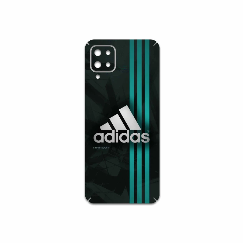 برچسب پوششی ماهوت مدل adidas-Logo مناسب برای گوشی موبایل سامسونگ Galaxy A12 Nacho