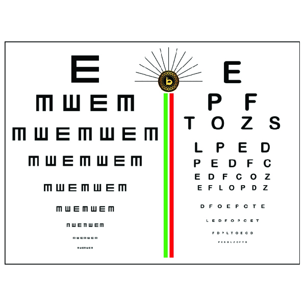 پوستر بینایی سنجی کد TFP102