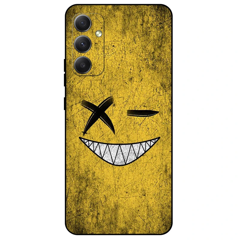کاور مگافون طرح خنده مدل 8069 مناسب برای گوشی موبایل سامسونگ Galaxy M13       