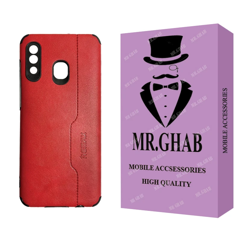 کاور مستر قاب مدل چرم مناسب برای گوشی موبایل سامسونگ Galaxy A20s