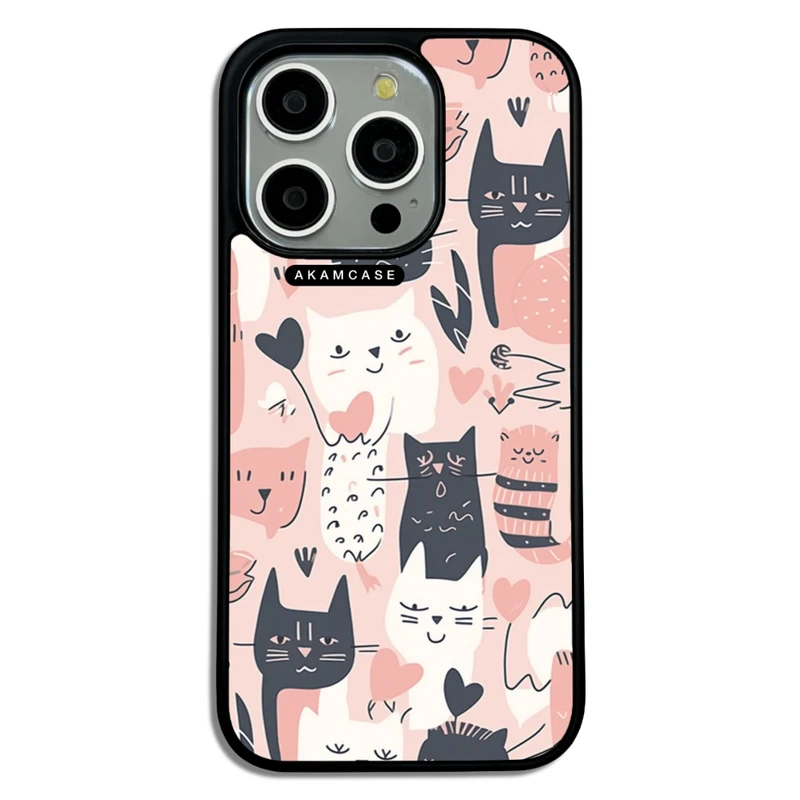 کاور آکام مدل AMC-WA15PRO-CATS-40 مناسب برای گوشی موبایل اپل iPhone 15 Pro