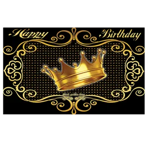 بنر تولد مسترتم طرح تاج پلاس