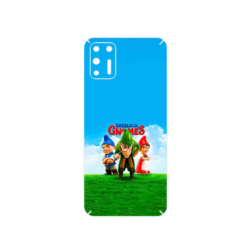 برچسب پوششی ماهوت مدل Sherlock Gnomes مناسب برای گوشی موبایل موتورولا Moto G9 Plus