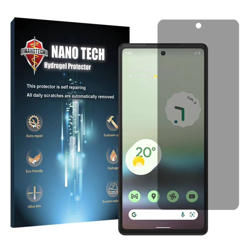 محافظ صفحه نمایش حریم شخصی نانو تک مدل Tough مناسب برای گوشی موبایل گوگل Pixel 6a