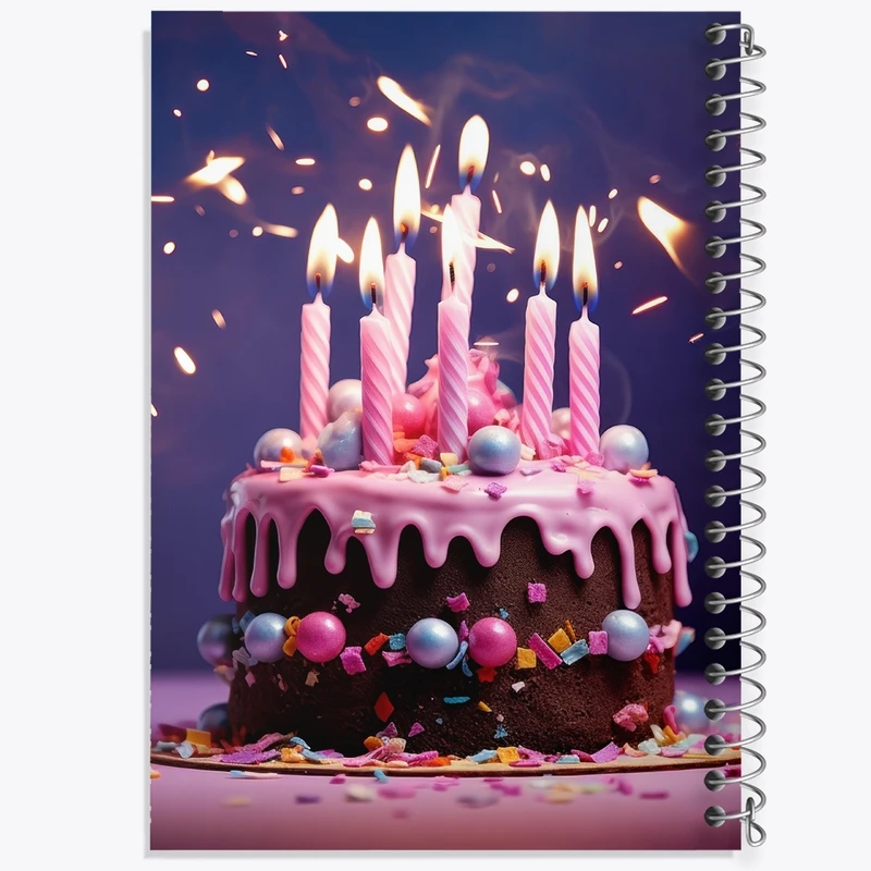 دفتر نقاشی 50 برگ خندالو طرح تولدت مبارک کد F2580