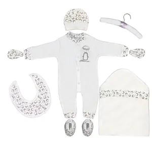 ست 5 تکه لباس نوزادی مدل PAN4