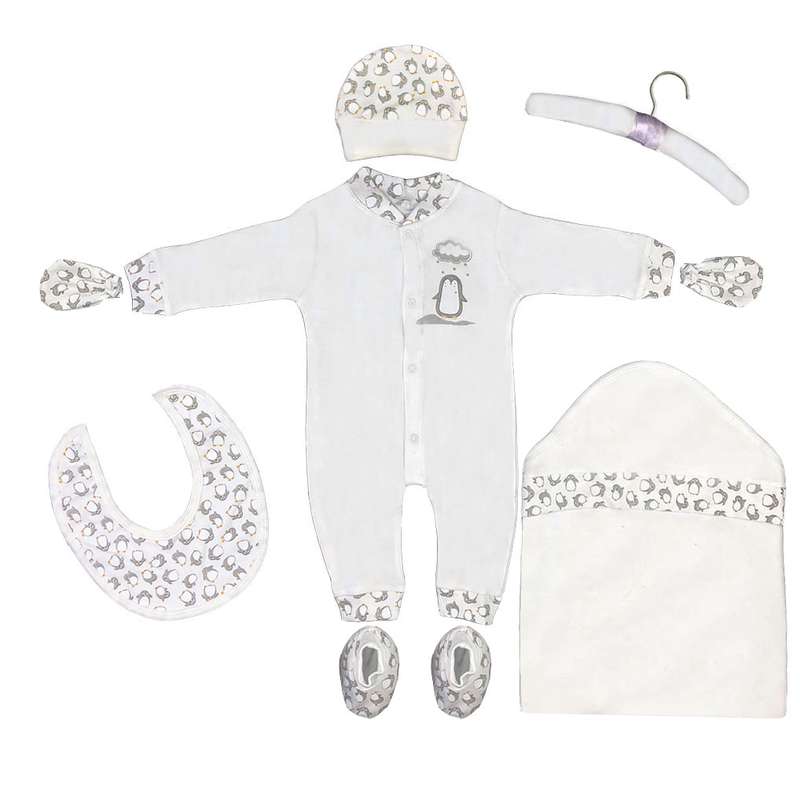 ست 7 تکه لباس نوزادی مدل PANG4