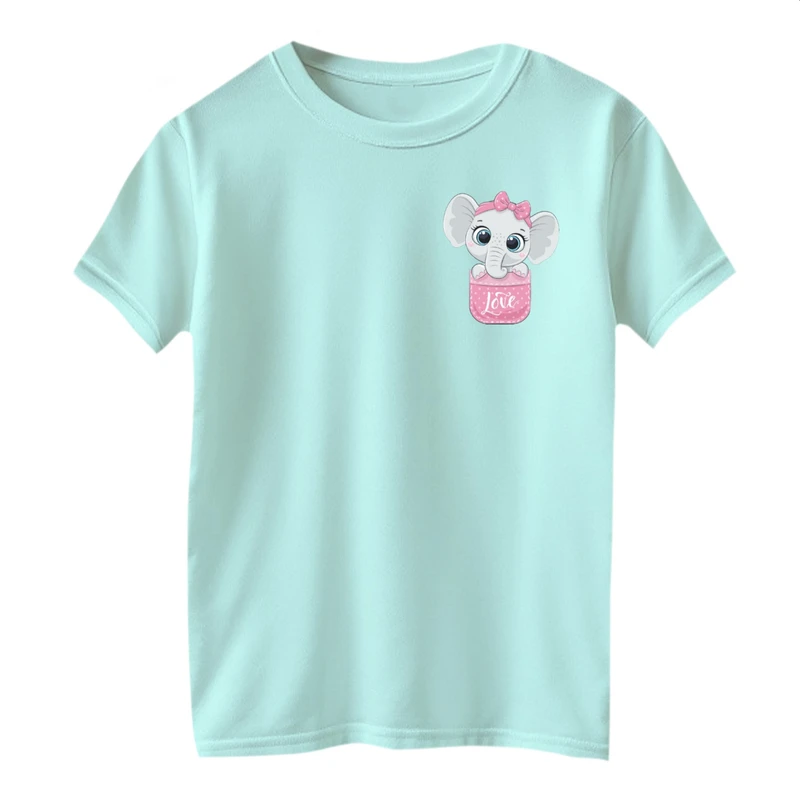 تی شرت آستین کوتاه بچگانه مدل فیل کد ۳