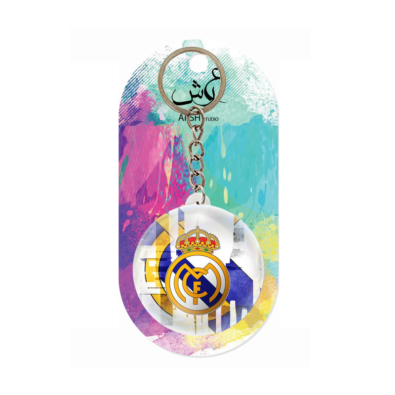 جاکلیدی عرش مدل رئال مادرید Real Madrid کد Asj546