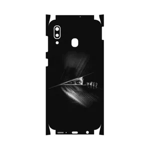 MAHOOT Black Portrait-FullSkin Cover Sticker for Samsung Galaxy M10s