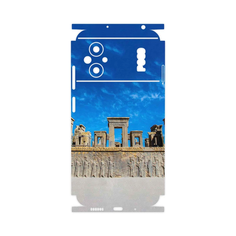 برچسب پوششی ماهوت مدل TAKHT_e_JAMSHID-FullSkin مناسب برای گوشی موبایل شیائومی Poco M5