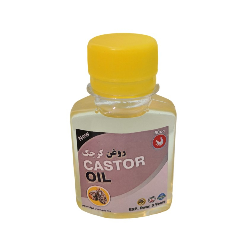 روغن کرچک پامکا مدل پرس سرد حجم 60 میلی لیتر
