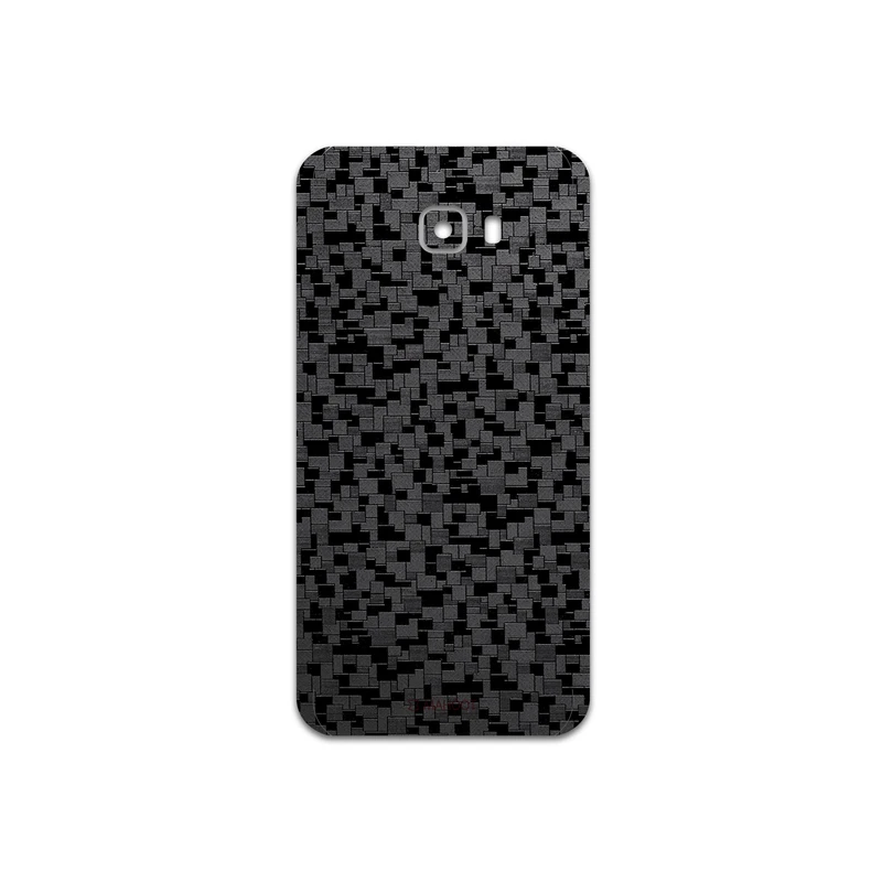 برچسب پوششی ماهوت مدل Black-Silicon مناسب برای گوشی موبایل سامسونگ Galaxy C7 Pro