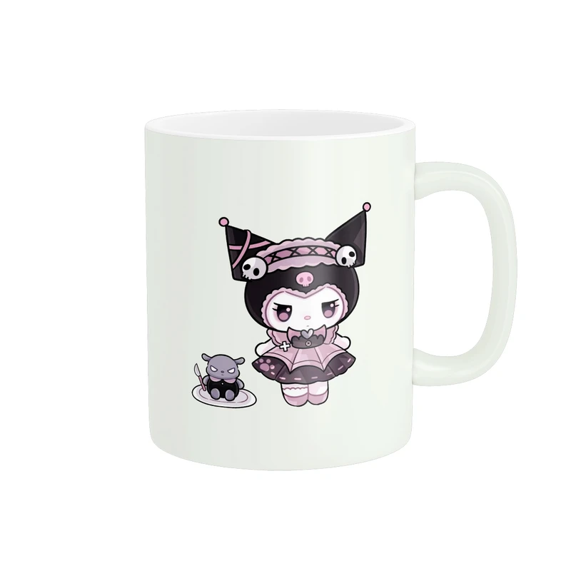 ماگ پادآفرین مدل کارتون کرومی و مای ملودی Kuromi کد PM3325