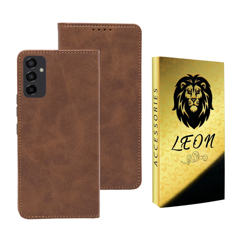 کیف کلاسوری لئون مدل Forver Yo مناسب برای گوشی موبایل سامسونگ Galaxy F13