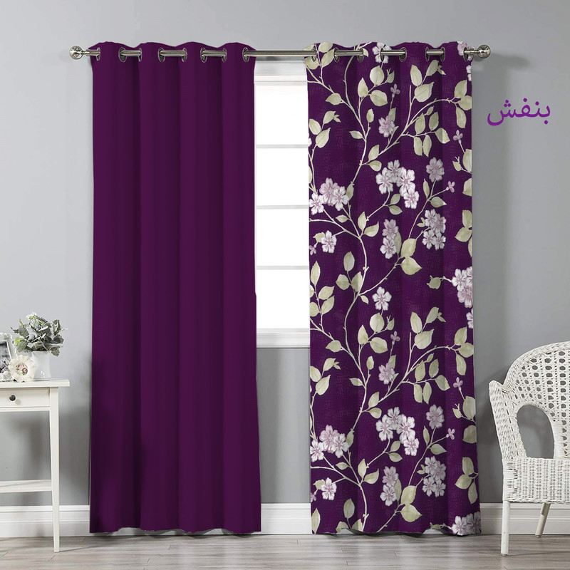 پرده نیروانا مدل pl1089 سایز 280 × 140 سانتی متر