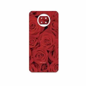 MAHOOT Red-Flower Cover Sticker for Xiaomi Redmi Note 9T