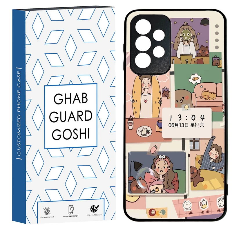 کاور قاب گارد گوشی طرح  عروسکی کد TPU-040 مناسب برای گوشی موبایل سامسونگ Galaxy A73