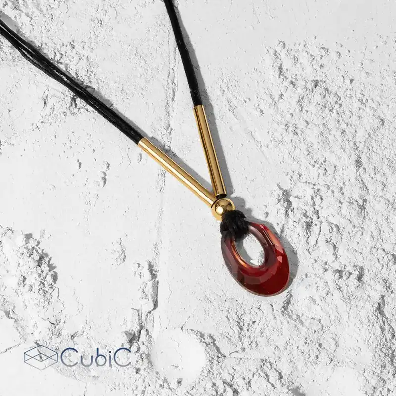 گردنبند زنانه کوبیک مدل QN-0902