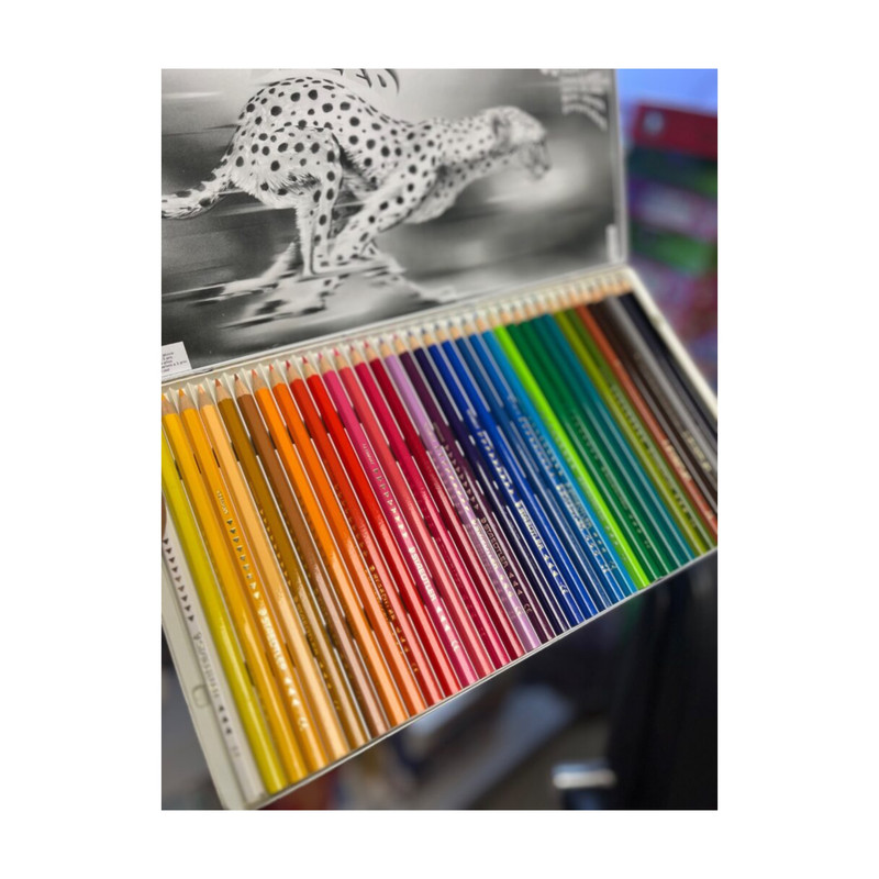 مدادرنگی 36 رنگ استدلر مدل cheetah
