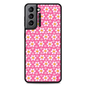 AKAM AMC-WSGS21-FLOWERS-32 Cover For Samsung Galaxy S21