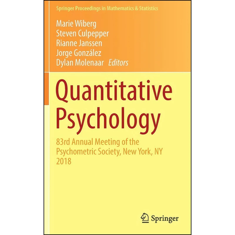 کتاب Quantitative Psychology اثر جمعي از نويسندگان انتشارات Springer