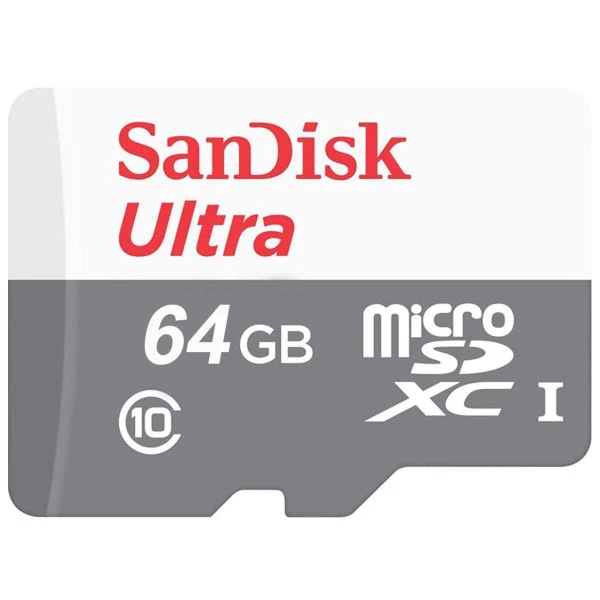 کارت حافظه microSDXC  مدل Ultra کلاس 10 استاندارد UHS-I U1 سرعت 100MBps ظرفیت 64 گیگابایت