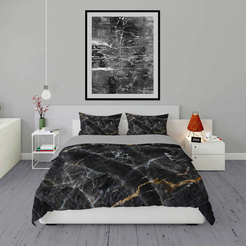 سرویس روتختی مدل ماربل DF17 دو نفره 6 تکه